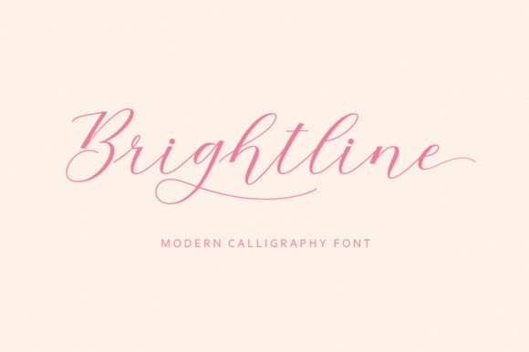 Brightline: Redefining Modern Script Typography for Professional and Creative Projects