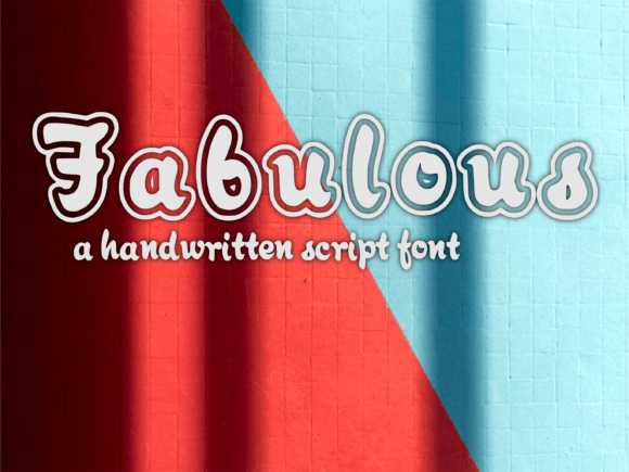 Fabulous: The Handwritten Font That Transforms Ordinary into Extraordinary