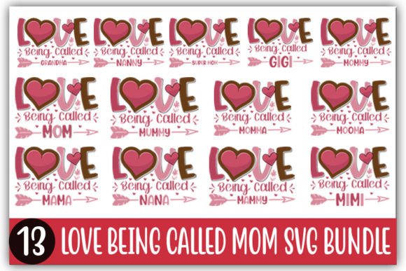Love Being Called Mom Svg Designs: A Practical Guide for POD Creators