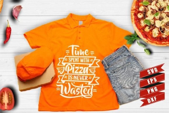 Pizza Quotes SVG Time Spent with Pizza